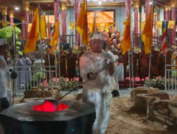 Simbol Kebijaksanaan, Umat Buddha Sulteng Tuntaskan Pengecoran Rupang Buddha Nusantara di Palu