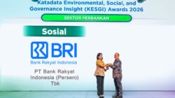 Kinerja Sosial BRI Raih Pengakuan di Katadata ESG Insight Award 2026